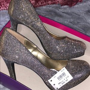 Glittery heels